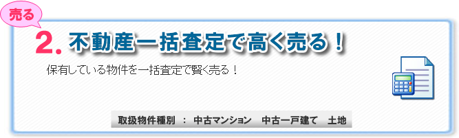 不動産一括査定で高く売る